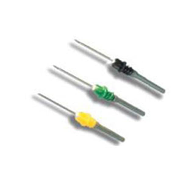 Exel International Needle Blood Draw Conventional 21Gx1" Green Sterile Disposable 100/Bx - 26503