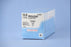J & J Healthcare Systems Prolene Suture with Needle Nonabsorbable Uncoated Blue Suture Monofilament Polypropylene Suture Size 10-0 6 Inch Suture Double-Armed 6.5 mm Length 3/8 Circle Micropoint - Spatula Needle - 1757G