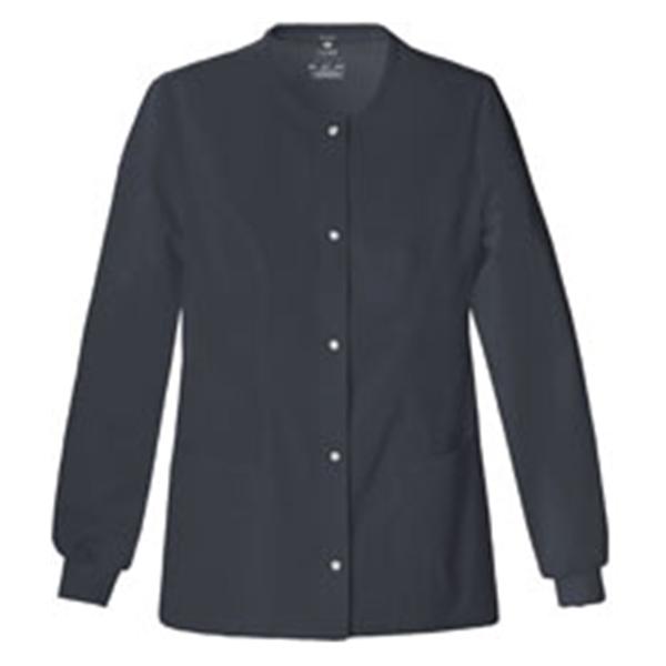 Luxe Jacket Warm-Up Poly/Ryn/Spndx Luxe W Pwtr 2Xs 27.5" 3Pkt Ea - 1330-PEWV2XS
