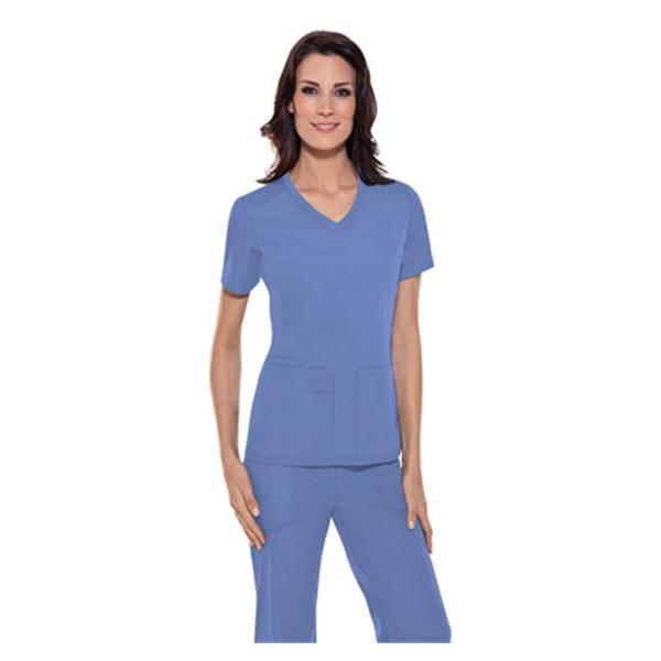 ProFlexibles Shirt Scrub Cherokee 1909 Womens X-Large Ceil Blue Ea - 1909-CIEB-XL