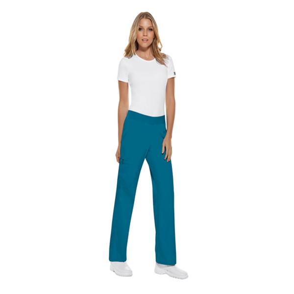 ProFlexibles Pant Scrub Cherokee 2085 Womens Large Petite Caribbean Blue Ea - 2085P-CABB-L