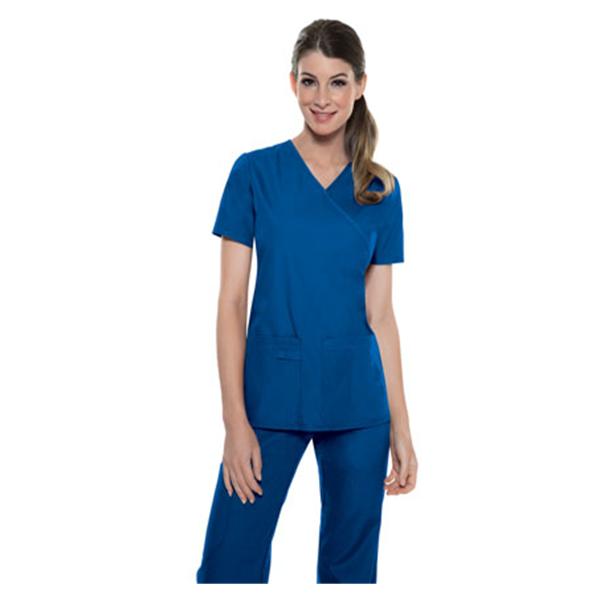 ProFlexibles Shirt Scrub Cherokee 2824 Womens 4X Large Royal Blue Ea - 2824-RYLB-4X