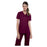 ProFlexibles Shirt Scrub Cherokee 2824 Womens 2X Large Wine Ea - 2824-WNEB-2X