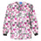 Scrub H.Q. Jacket Warm-Up 65% Polyester / 35% Cotton Cherokee Womens Print 5Xl 3 Pockets Ea - 4350-WRDS-5X
