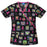 Scrub H.Q. Shirt Scrub 100% Cotton Womens I Give A Hoot 3Xl Non Reversible 2 Pockets Ea - 4826C-IGVE3X