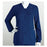 Grey's Anatomy (TM) Jacket Warm-Up 77% Polyester / 23% Rayon Womens Indigo 3X Large 4 Pockets Ea - 4435-23-3XL