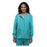 Cherokee Workwear Jacket Warm-Up 65% Polyester / 35% Cotton Womens Turquoise X-Large 3 Pockets Ea - 4350-TRQW-XL