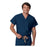 Fashion Seal Shirt Scrub Unisex Small Navy Ea - 6802-S
