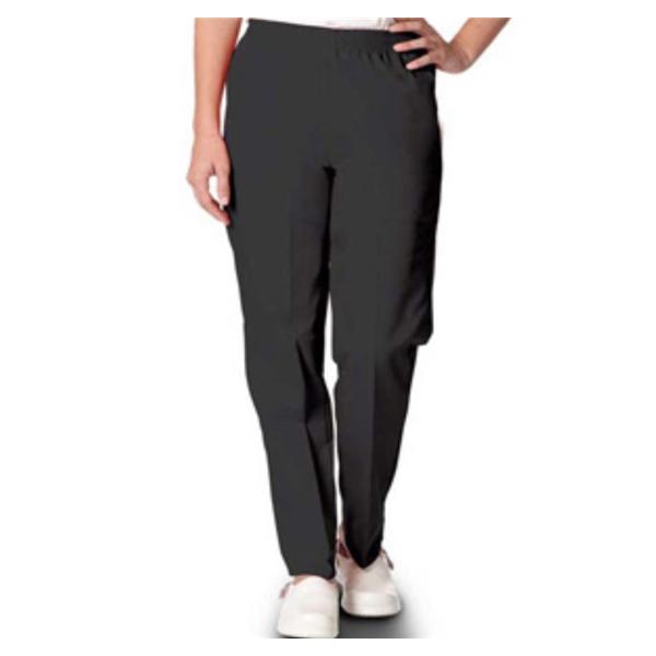 Fashion Seal Scrub Pant Fashion Poplin Womens Large Black Ea - 7072-L