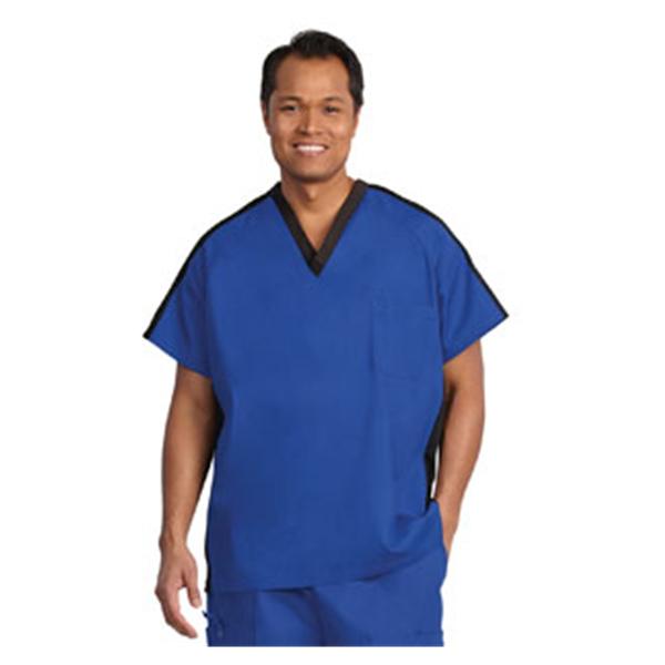 Fashion Seal Shirt Scrub Fashion Seal 7183 Unisex X-Large Cobalt Blue / Black Ea - 7183-XL
