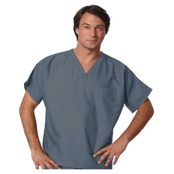 Fashion Seal Shirt Scrub Fashion Seal 78785 Unisex Small Pewter Ea - 78785-S