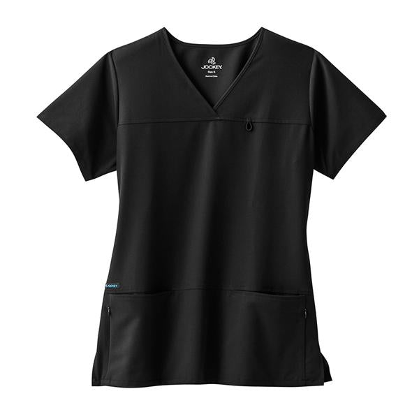 Jockey (TM) Scrubs Shirt Scrub Jockey 2299 Womens Medium Black Ea - 2299-015-M