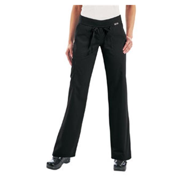 Koi by Kathy Peterson Scrub Pant 713 Womens Medium Petite Black Ea - 713P-02-M