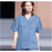 Fashion Seal Shirt Scrub Fashion Blend Unisex Large Ceil Blue Ea - 78703-L