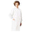 Landau Uniforms Lab Coat Barrier Lng Poly/Crbn Unsx Wht Xl 43 In Ea - 9120-WWG-XLG
