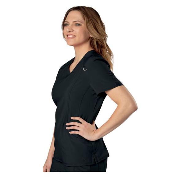 Urbane (TM) Shirt Scrub Urbane 9015 Motivate Womens 5X Large Black Ea - 9015-BKFS-5X