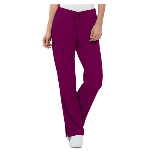 White Swan Uniform. Pant Scrub Jockey Womens X-Large Petite Plum Ea - 2249-1240-XLP