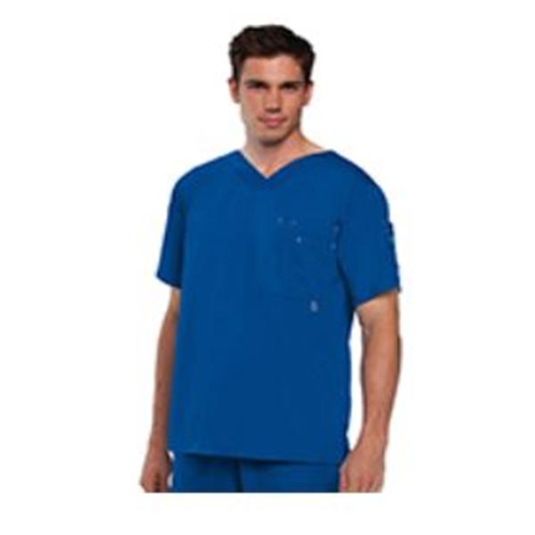 Grey's Anatomy (TM) Shirt Scrub Greys Anatomy 0107 Mens Large Royal Blue Each - 0107-08-L