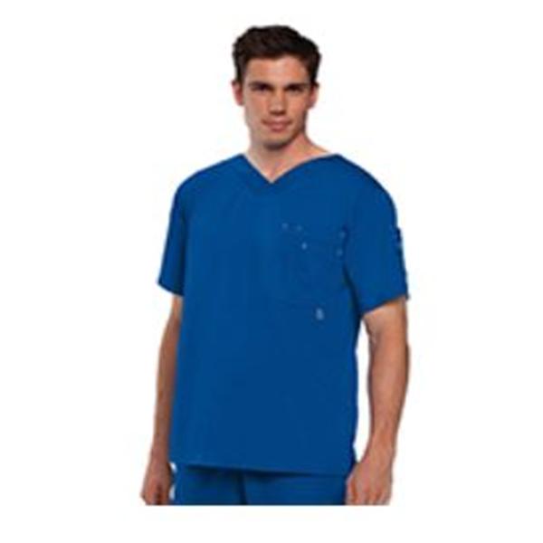 Grey's Anatomy (TM) Shirt Scrub Greys Anatomy 0107 Mens 2X Large Royal Blue Each - 0107X-08-2X