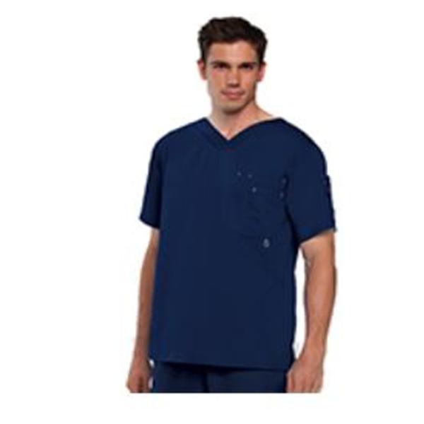 Grey's Anatomy (TM) Shirt Scrub Greys Anatomy 0107 Mens 3X Large Indigo Each - 0107X-23-3X