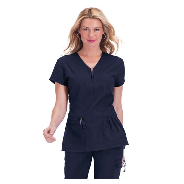 koi Design Shirt Scrub Mackenzie Womens Large Navy Ea - 204-12-SMALL