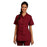Fashion Seal Shirt Scrub Princess Womens Large Burgundy Ea - 315-LARGE