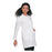 Landau Uniforms Lab Coat Full Length Polyester / Cotton Poplin Womens White Size 8 Ea - 3153-WWVC-8