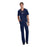 Orange Standard Shirt Scrub Orange Standard G3107 Balboa Unisex X-Small Navy Ea - G3107-12-XS