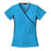 Strategic Partners Shirt Scrub Cherokee Flexibles Womens X-Large Turquoise Ea - 2500-TRQB-XL