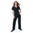 Koi by Kathy Peterson Shirt Scrub 247 Nicole Womens Medium Black Ea - 247-02-M