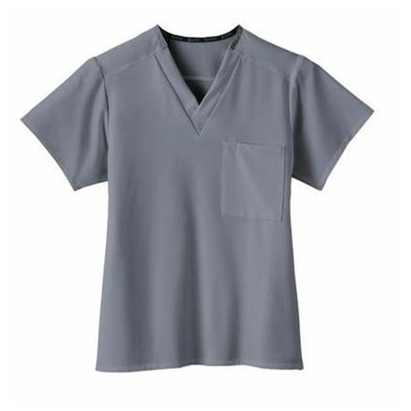 Jockey (TM) Scrubs Shirt Scrub Jockey 2200 Unisex 2X Large Pewter Ea - 2200-1054-2X