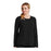 Grey's Anatomy (TM) Jacket Warm-Up Poly/Ryn/Spndx Greys Anatomy W Blk Lg 2Pckt Each - 2407-01-L