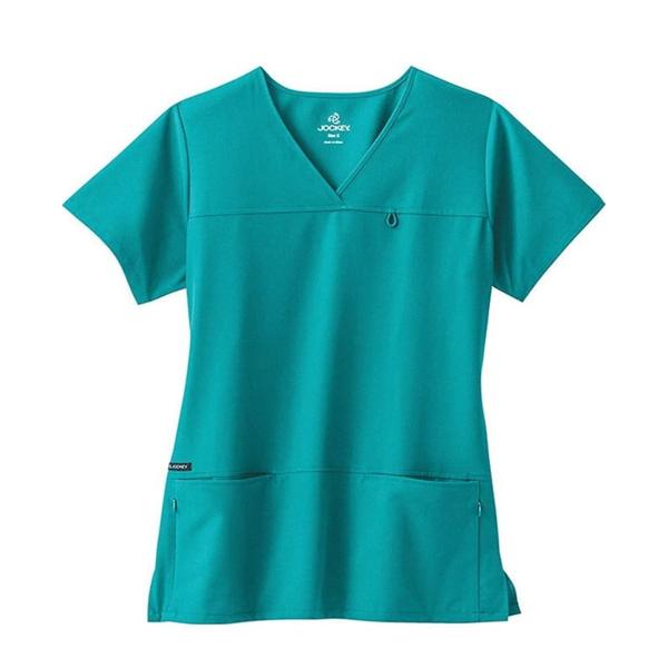 Jockey (TM) Scrubs Shirt Scrub Womens X-Large Teal Ea - 2299-017-1X