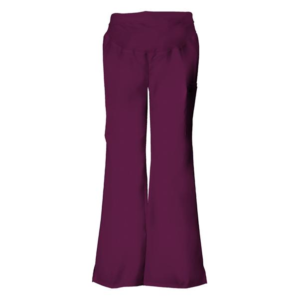Cherokee Workwear Pant Scrub Womens Large Wine Ea - 2092-WNEB-L
