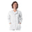 Landau Uniforms Lab Coat Polyester / Cotton Poplin Womens White Size 44 38 In Ea - 3155-WWY-44