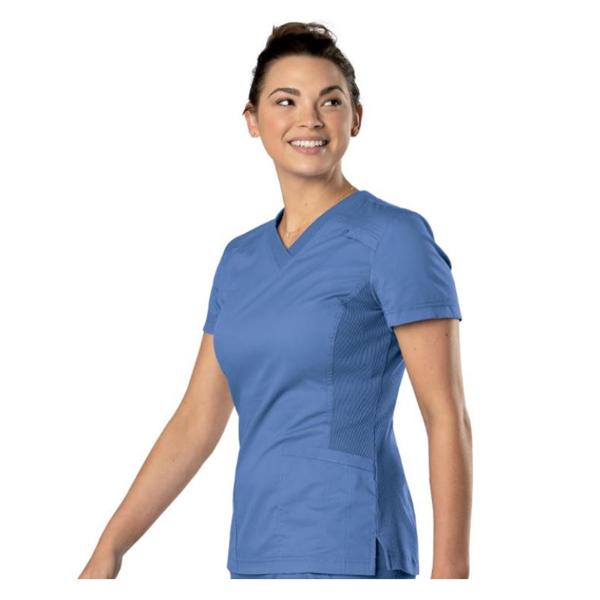ScrubZone (R) by Landau Shirt Scrub Unisex Medium Ceil Blue Ea - 71221BCPM