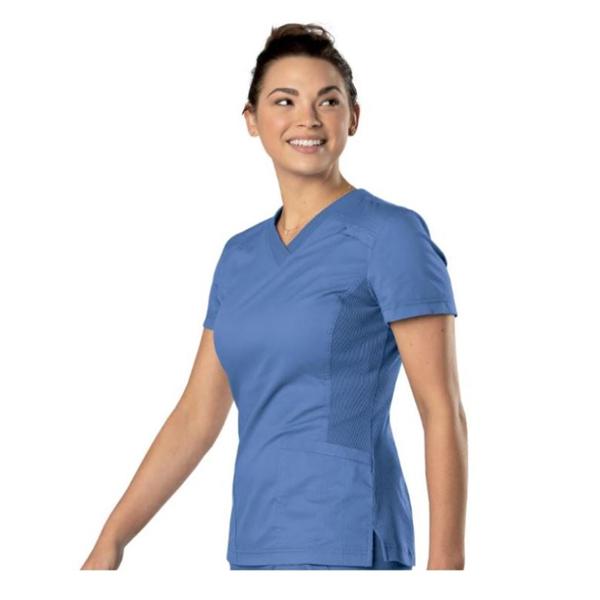 ScrubZone (R) by Landau Shirt Scrub Unisex 5X Large Ceil Blue Ea - 71221BCP5XL