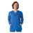 ScrubZone (R) by Landau Jacket Warm-Up 65% Polyester / 35% Cotton Uniforms Womens Ceil Blue Md 4Pckt Ea - 75221BCPM