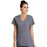 White Swan Uniform. Shirt Scrub Womens X-Large Pewter Ea - 2306-1054-XL