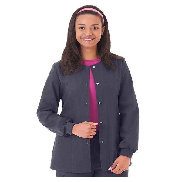 White Swan Uniform. Jacket Warm-Up Poly/Ctn W Chrcl Md 28" 2Pckt Ea - 14740-1004M