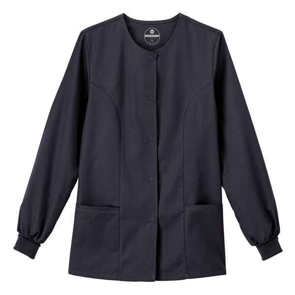 White Swan Uniform. Jacket Warm-Up Poly/Ctn W Chrcl 5Xl 28" 2Pckt Ea - 1474010045XL