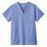 White Swan Uniform. Shirt Scrub Unisex 3X Large Ceil Blue Ea - 14900-0463XL