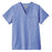 White Swan Uniform. Shirt Scrub Unisex 5X Large Ceil Blue Ea - 14900-0465XL
