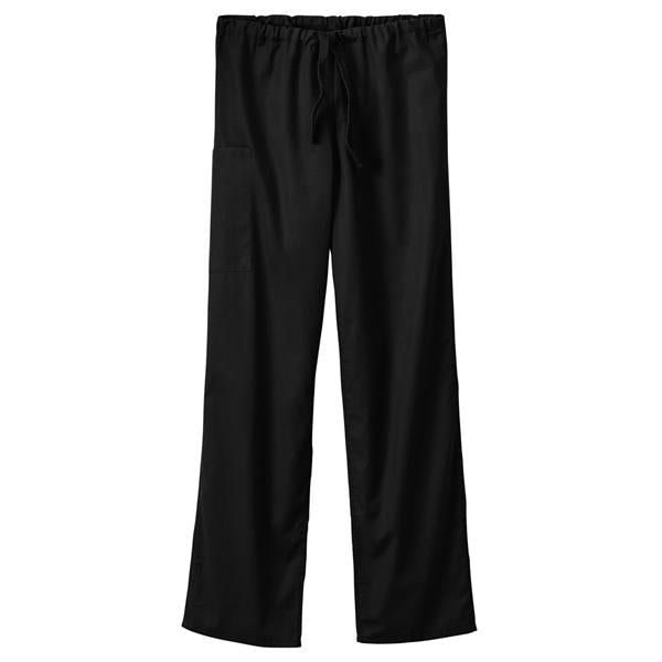 White Swan Uniform. Scrub Pant 14920 Unisex 5X Large Black Ea - 14920-0155XL