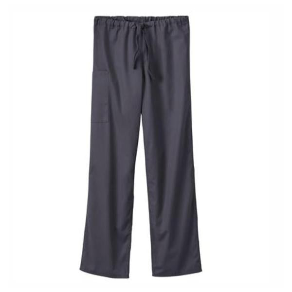 White Swan Uniform. Scrub Pant 14920 Unisex Large Charcoal Ea - 14920-1004L