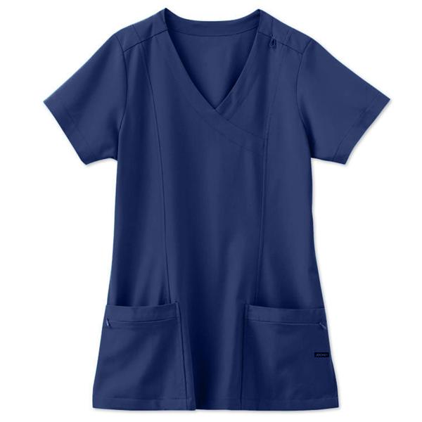 White Swan Uniform. Shirt Scrub Jockey 2306 Womens Medium Navy Ea - 2306-054-M