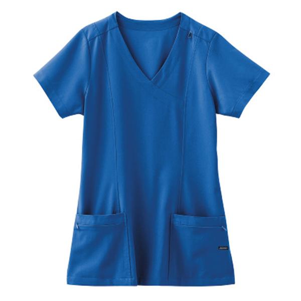 White Swan Uniform. Shirt Scrub Jockey 2306 Womens Medium Royal Blue Ea - 2306-064-M