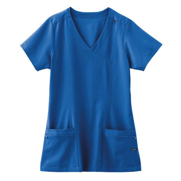 White Swan Uniform. Shirt Scrub Jockey 2306 Womens 2X Large Royal Blue Ea - 2306-064-2XL