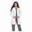 Landau Uniforms Lab Coat Protective 65% Polyester / 35% Cotton Poplin Womens Size 12 38 In Ea - 3155WWY