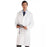 White Swan Uniform. Lab Coat 100% Easy Care Cotton Twill Mens White Size 38 40 In Ea - 762-011-38